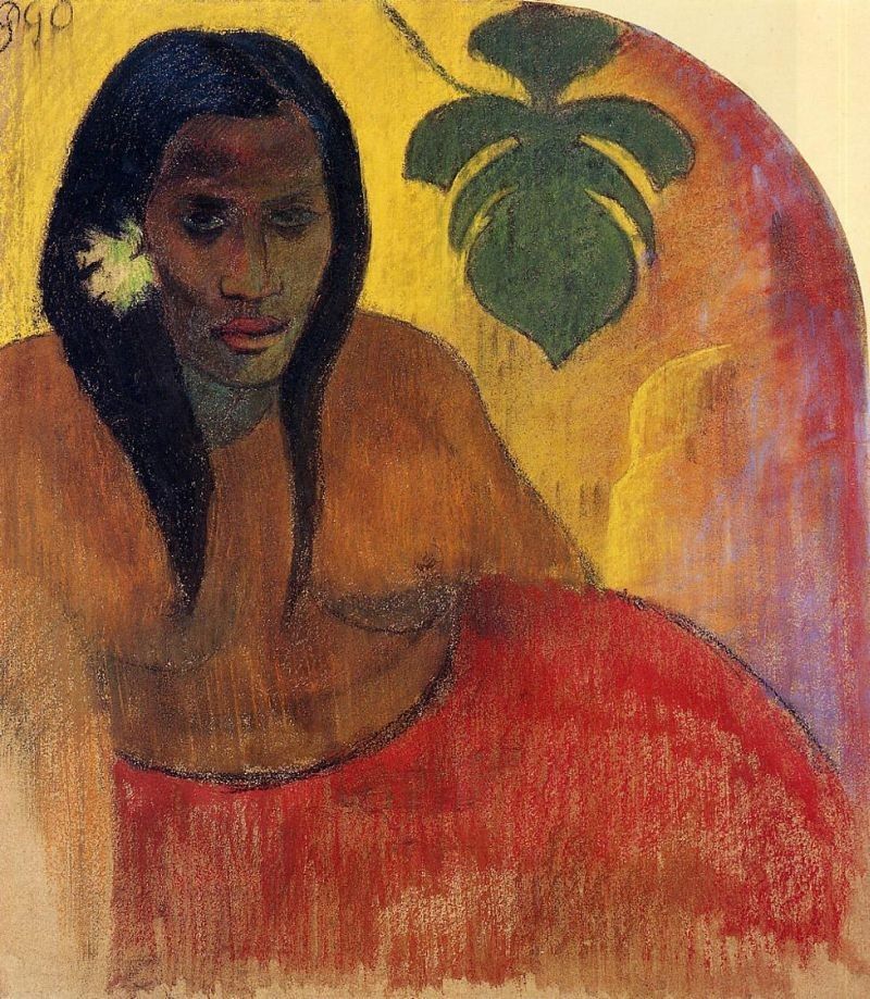 Paul Gauguin Tahitian Woman